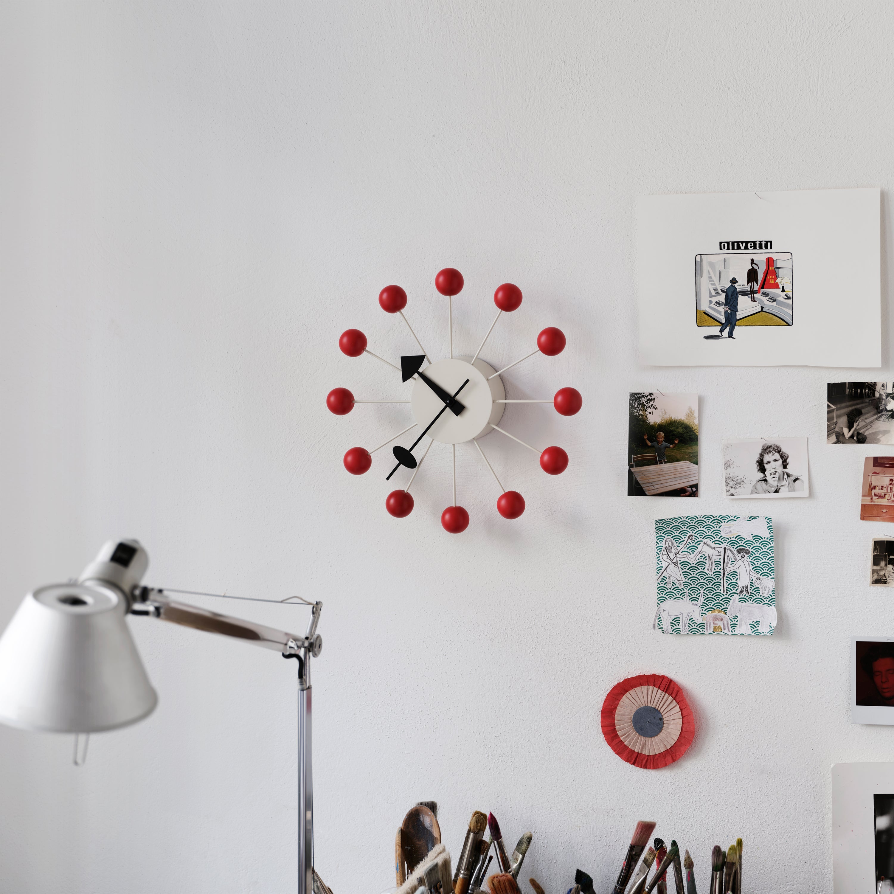 Vitra Nelson Ball Wall Clock - 2Modern