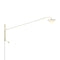 Potence Wall Light  option Abat-Jour Conique Shade - White (E27)