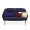 Slow Sofa  option 01 Dark Blue / Credo 13 Salt'n Pepper/Cento 10 Salt'n Pepper
