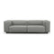 Soft Modular 2-Seater Sofa  option High: 25.5 in height