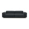 Soft Modular 2-Seater Sofa  option Iroko 2 Dark Gray