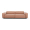 Soft Modular 2-Seater Sofa  option Iroko 2 Salmon