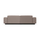 Soft Modular 2-Seater Sofa with Ottoman