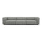 Soft Modular 3-Seater Sofa  option High: 25.5 in height