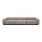 Soft Modular 3-Seater Sofa  option Savana Mauve Melange