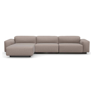 Soft Modular 3-Seater Sofa with Chaise Longue