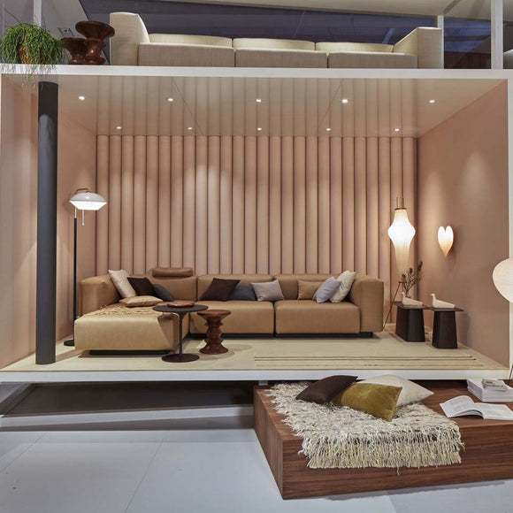 Soft Modular 3-Seater Sofa with Chaise Longue