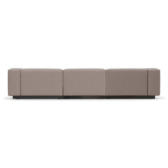Soft Modular 3-Seater Sofa with Chaise Longue