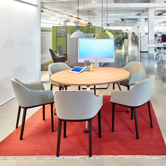 Vitra Softshell Chair with Four-legged Base - 2Modern