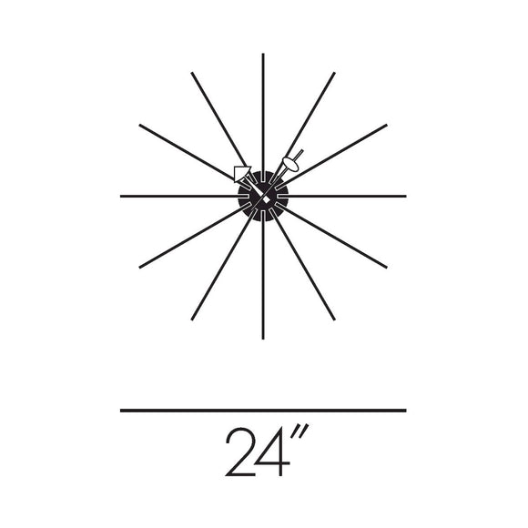 Star Wall Clock