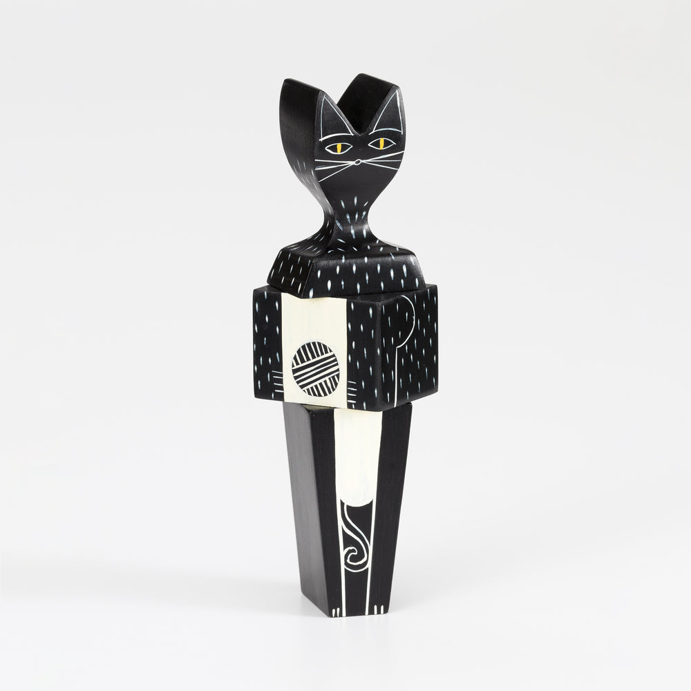 Wooden Doll Cat