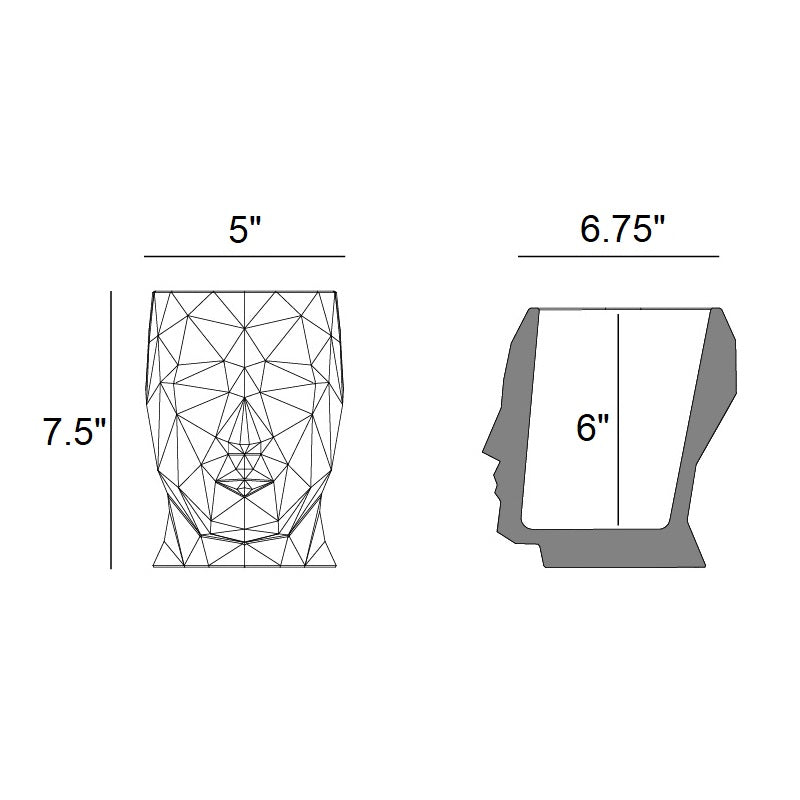 Adan Nano Glossy Planter
