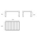 Africa Outdoor HPL Coffee Table