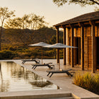 Africa Outdoor HPL Sun Lounger Table
