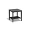 Africa Outdoor HPL Sun Lounger Table with Tray  option Black