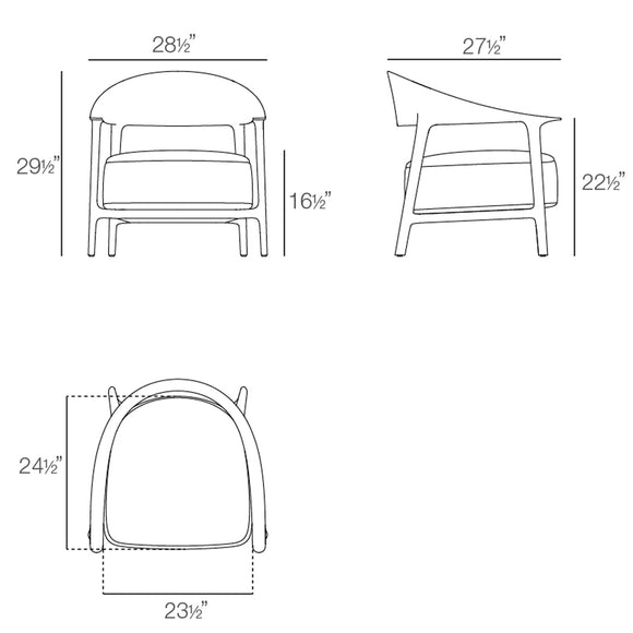 Africa Outdoor Lounge Chair (Set of 2)