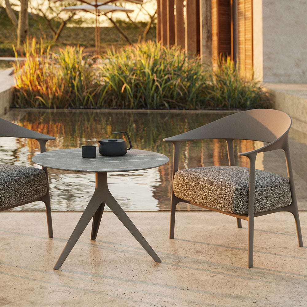 Africa Low Upholsetered Dining Armchair