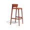 Africa Bar and Counter Outdoor Stool (Set of 4)  option Clay