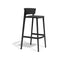 Africa Bar and Counter Outdoor Stool (Set of 4)  option Black