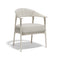 Africa Padded Upholstered Outdoor Armchair  option Fisterra Ecru 10131 / Ecru
