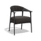Africa Padded Upholstered Outdoor Armchair  option Portonovo Anthracite 10164 / Black