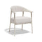 Africa Padded Upholstered Outdoor Armchair  option Portonovo Ecru 10151 / Ecru