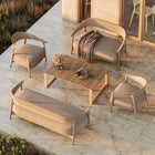 Africa Upholstered Outdoor Dining Armchair (Set of 2)
