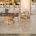 Africa Upholstered Outdoor Dining Armchair (Set of 2)