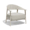 Africa Padded Outdoor Lounge Chair  option Fisterra Ecru 10131 / Ecru