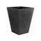 Cono Cuadrado Alto Planter  option Black
