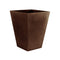 Cono Cuadrado Alto Planter  option Bronze