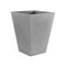 Cono Cuadrado Alto Planter  option Steel