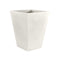 Cono Cuadrado Alto Planter  option White