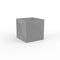 Faz Cube Planter  option Steel