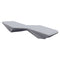 Faz Sun Chaise  option Steel / Silvertex Steel 1208