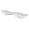 Faz Sun Chaise  option White / Silvertex White 1219