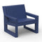 Frame Lounge Chair  option Notte Blue