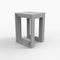 Frame Low Stool  option Basic Steel