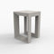 Frame Low Stool  option Basic Taupe