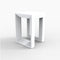 Frame Low Stool  option Basic White