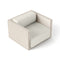 Gatsby Lounge Chair  option Crema
