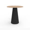 Gatsby Outdoor Dining Table  option Black / Oak 2