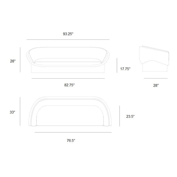 Luna Outdoor Sofa