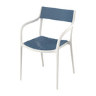 Madison Slats Outdoor Dining Armchair (Set of 4)