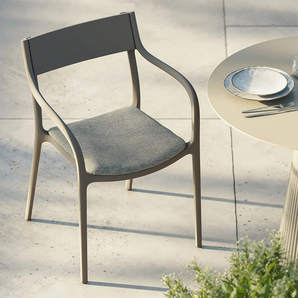 Madison Upholstered Outdoor Dining Armchair (Set of 4)