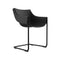 Manta Cantilever Armchair (Set of 2)  option Basic Black