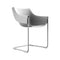 Manta Cantilever Armchair (Set of 2)  option Basic White