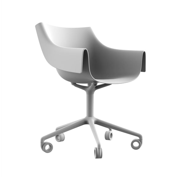 Manta Swivel Caster Armchair (Set of 2)