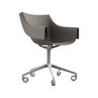 Manta Swivel Caster Armchair (Set of 2)