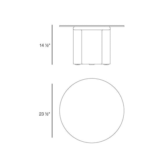 Mel Outdoor Side Table